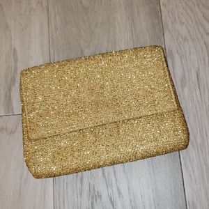 Vintage gold clutch